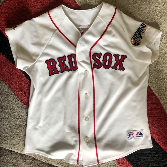MBA Tops - Red Sox 2007 championship jersey- women’s